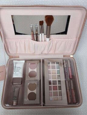 ULTA Beauty Be Beautiful Color Essentials Case w/ Full Makeup Kit New